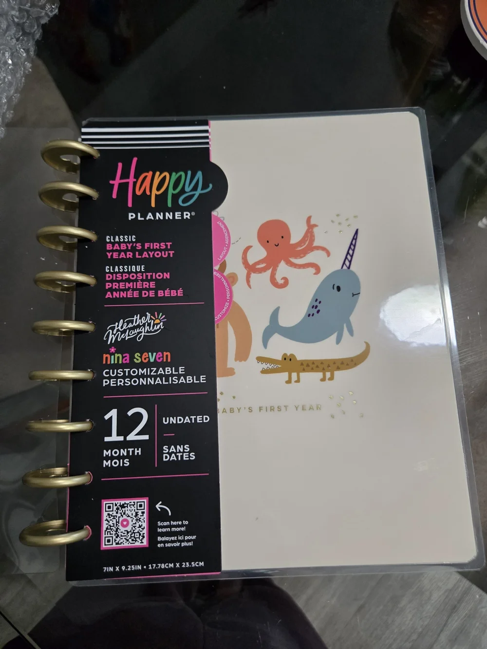 Happy Planner Undated Hello Little One Baby Planner - Classic Baby's First Year